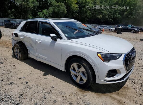 WA1AUCF39M1102130 2021 AUDI Q3 White Przód prawy