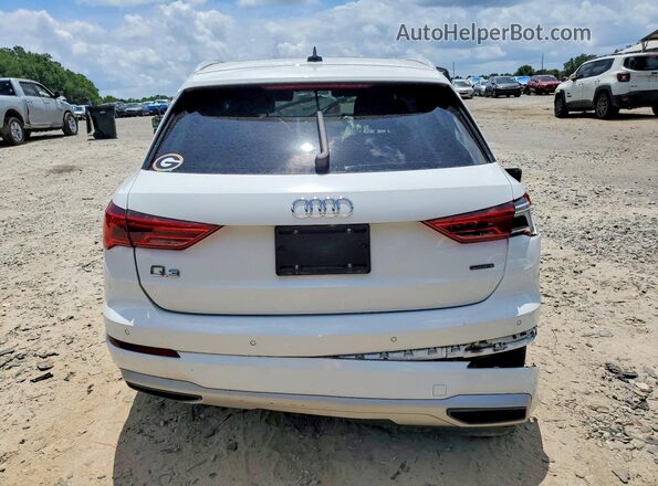 WA1AUCF39M1102130 2021 AUDI Q3 White Widok z tyłu