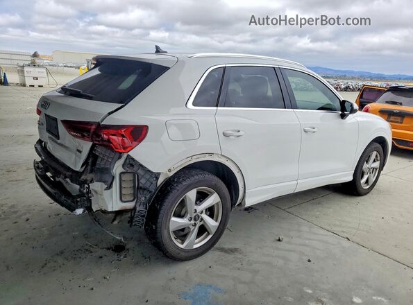 WA1AUCF3XM1065475 2021 AUDI Q3 White უკანა მარჯვენა