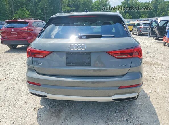 WA1AUCF3XM1102010 2021 AUDI Q3 Gray Widok z tyłu