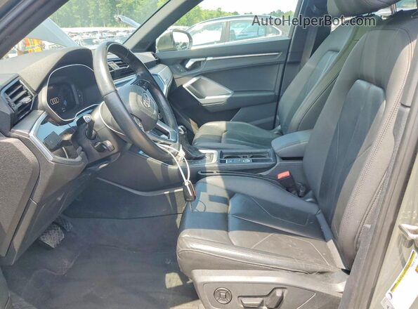 WA1AUCF3XM1102010 2021 AUDI Q3 Gray Widok wnętrza z przodu