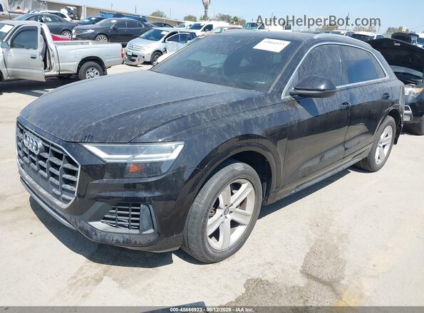 WA1AVAF10KD017558 2019 AUDI Q8 Black Vista tres cuartos delantera izquierda