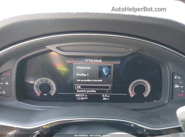WA1AVAF10KD017558 2019 AUDI Q8 Black Vista de los asientos traseros