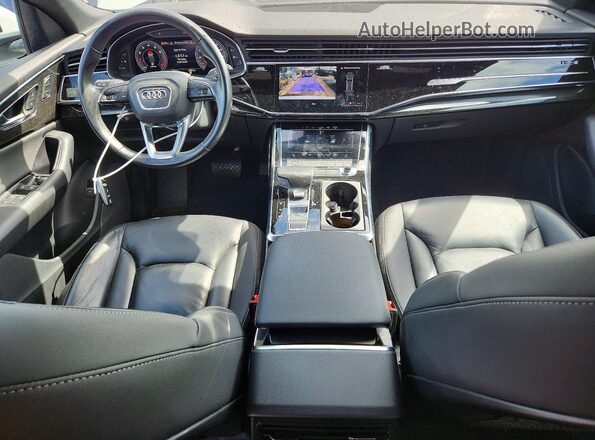 WA1AVAF14KD020463 2019 AUDI Q8 Белый Вид панели приборов