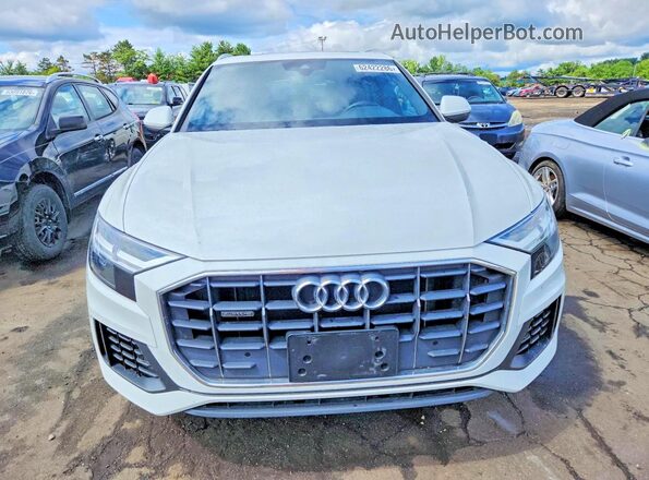 WA1AVAF14KD020463 2019 AUDI Q8 Белый Вид спереди