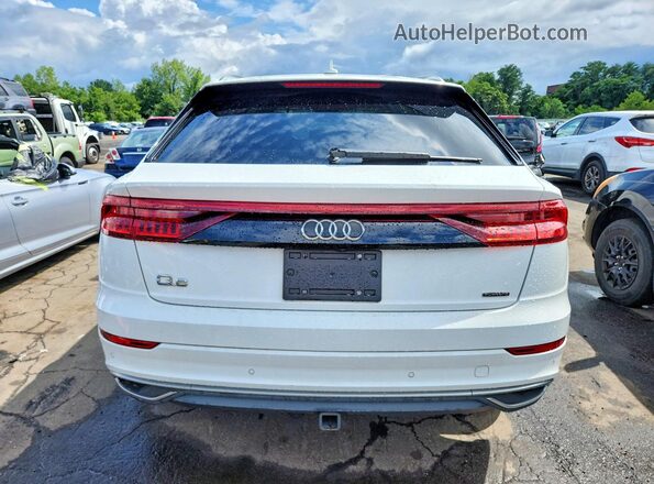 WA1AVAF14KD020463 2019 AUDI Q8 Белый Вид сзади