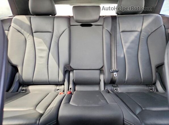 WA1AVAF14KD020463 2019 AUDI Q8 Белый Вид задних сидений