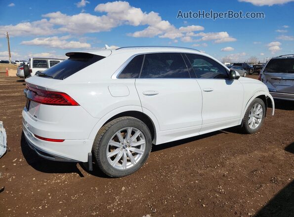 WA1AVAF16KD007343 2019 AUDI Q8 White Tył prawy