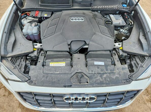 WA1AVAF1XKD019768 2019 AUDI Q8 White Սալոնի հետևի տեսք