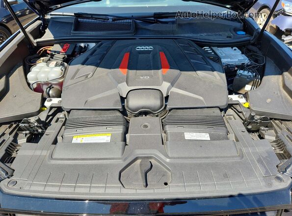 WA1AWAF13LD024552 2020 AUDI SQ8 Blue ძრავის განყოფილების ხედი