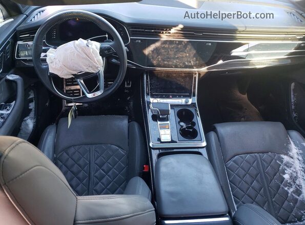 WA1AWAF71LD008547 2020 AUDI SQ7 White Dashboard view