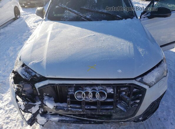 WA1AWAF71LD008547 2020 AUDI SQ7 White Engine compartment view