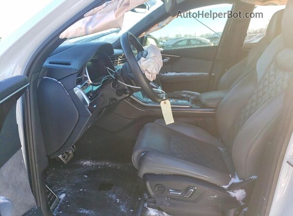 WA1AWAF71LD008547 2020 AUDI SQ7 White Front interior view