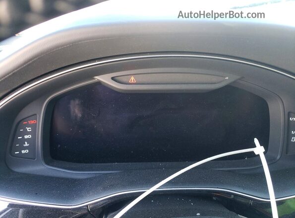 WA1AWAF71LD008547 2020 AUDI SQ7 White Instrument cluster view