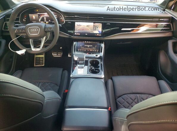 WA1AWBF78SD010316 2025 AUDI SQ7 Gray Dashboard view