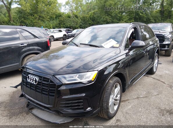 WA1AXAF72MD000407 2021 AUDI Q7 Черный Передняя левая четверть