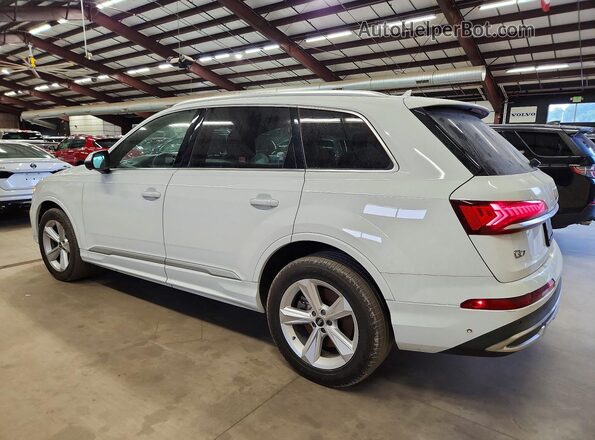 WA1AXAF72MD016963 2021 AUDI Q7 White უკანა მარცხენა
