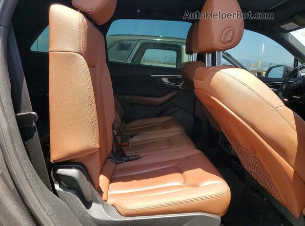 WA1AXAF73MD015417 2021 AUDI Q7 Charcoal Rear interior view