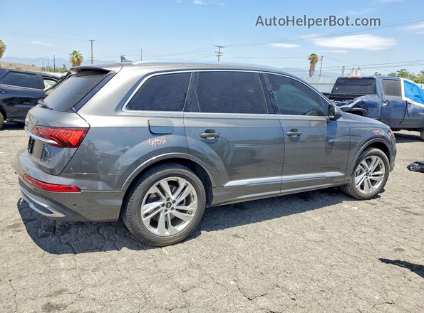 WA1AXAF73MD015417 2021 AUDI Q7 Charcoal Rear right