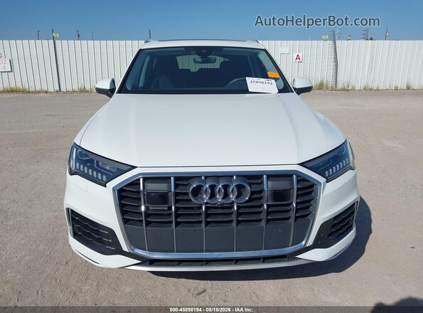 WA1AXBF76PD014207 2023 AUDI Q7 White Instrument cluster view