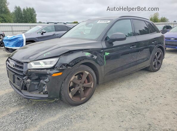 WA1B4AFY2L2009382 2020 AUDI SQ5 Black Հետևի ձախ