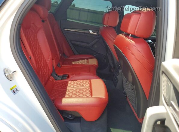 WA1B4AFY3M2104163 2021 AUDI SQ5 White უკანა სალონის ხედი
