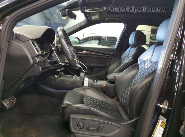 WA1B4AFY9K2130151 2019 AUDI SQ5 Black VIN sticker view