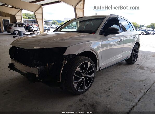 WA1B4AFY9N2034234 2022 AUDI SQ5 White Առջևի ձախ երեք քառորդ տեսարան