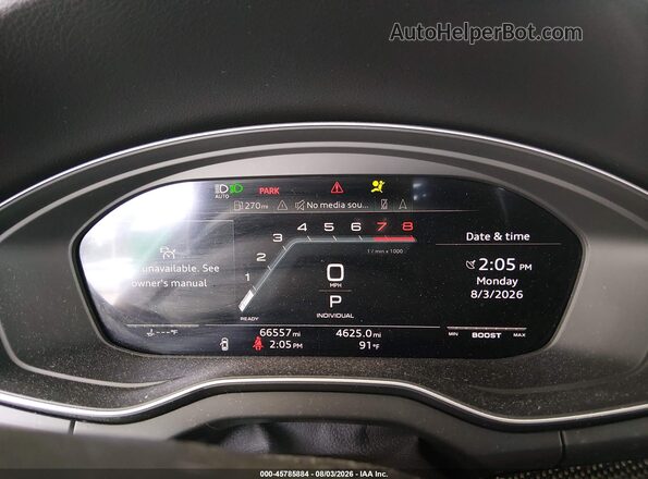WA1B4AFY9N2034234 2022 AUDI SQ5 White Հետևի նստատեղերի տեսք