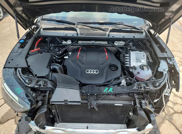 WA1B4AFY9S2051062 2025 AUDI SQ5 Gray Widok komory silnika