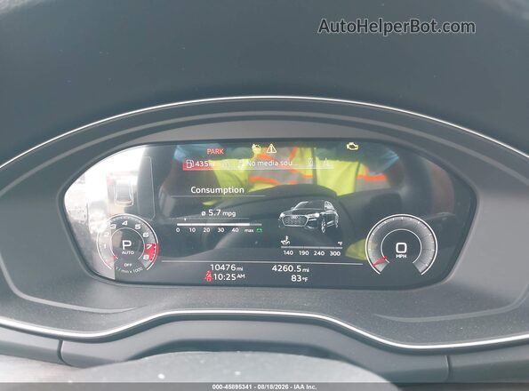 WA1BAAFY0M2127246 2021 AUDI Q5 Black Widok tylnych siedzeń
