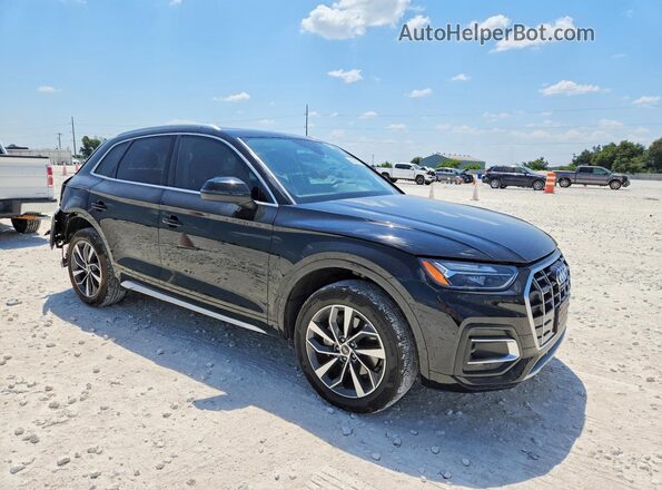 WA1BAAFY2M2035653 2021 AUDI Q5 Black Delantero derecho