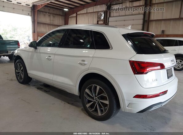 WA1BAAFY3M2065096 2021 AUDI Q5 Белый Задняя левая четверть