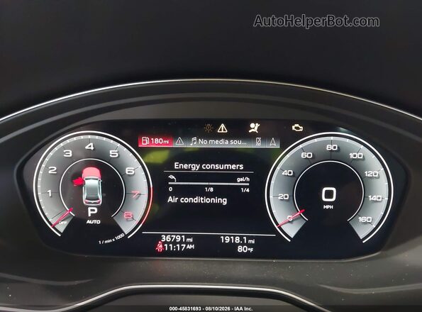 WA1BAAFY3M2065096 2021 AUDI Q5 Белый Вид задних сидений