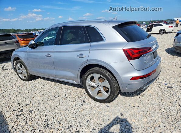 WA1BAAFY4M2008860 2021 AUDI Q5 Серебряный Задняя левая четверть