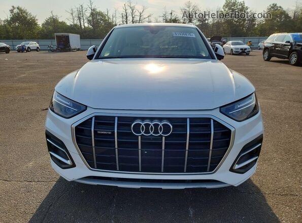 WA1BAAFY4M2051272 2021 AUDI Q5 White Vista frontal