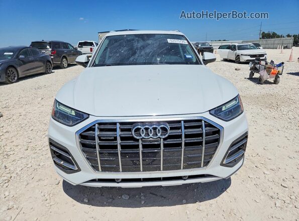 WA1BAAFY6M2031640 2021 AUDI Q5 White Դիմացի տեսք