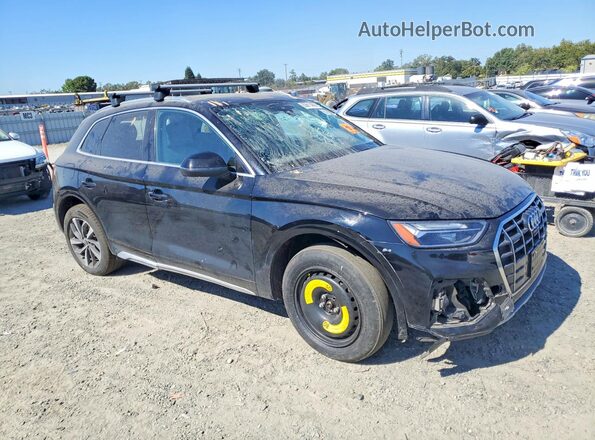 WA1BAAFY6M2105672 2021 AUDI Q5 Black წინა მარჯვენა