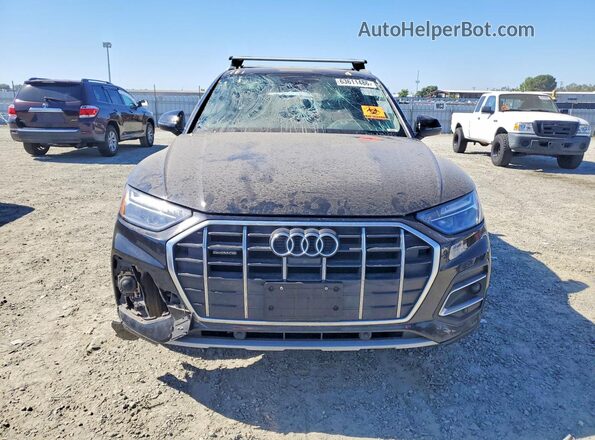 WA1BAAFY6M2105672 2021 AUDI Q5 Black წინა ხედი