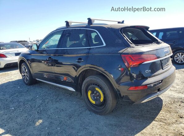 WA1BAAFY6M2105672 2021 AUDI Q5 Black უკანა მარცხენა