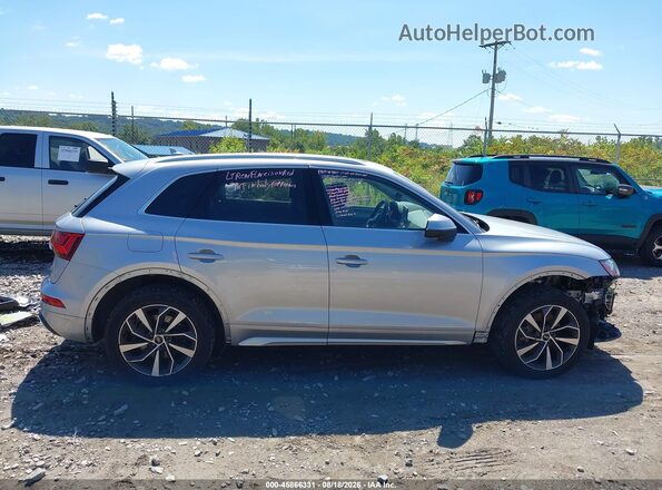 WA1BAAFY7M2042694 2021 AUDI Q5 Silver Widok wnętrza 360 stopni