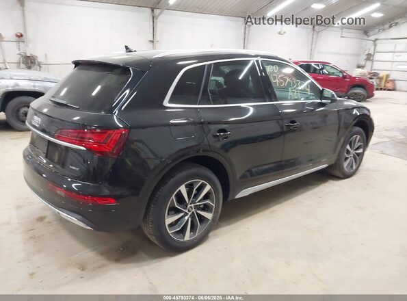 WA1BAAFYXM2005462 2021 AUDI Q5 Black Հետևի աջ