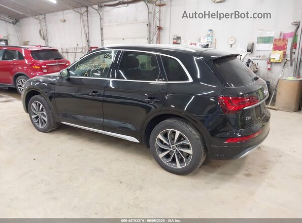 WA1BAAFYXM2005462 2021 AUDI Q5 Black Հետևի ձախ