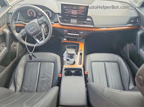 WA1BBAFY2P2056004 2023 AUDI Q5 Charcoal Widok deski rozdzielczej