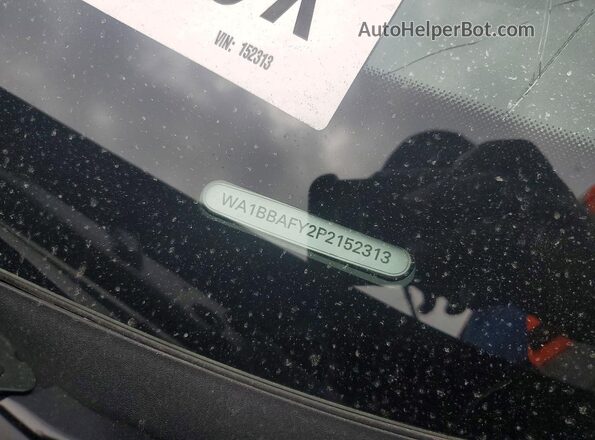 WA1BBAFY2P2152313 2023 AUDI Q5 Charcoal Widok naklejki z numerem VIN