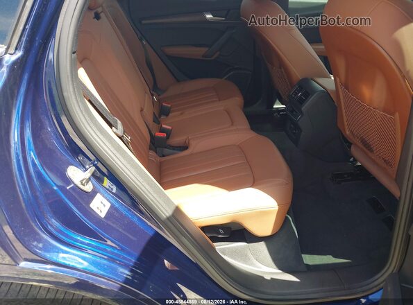 WA1BBAFY4P2166858 2023 AUDI Q5 Blue Widok naklejki z numerem VIN