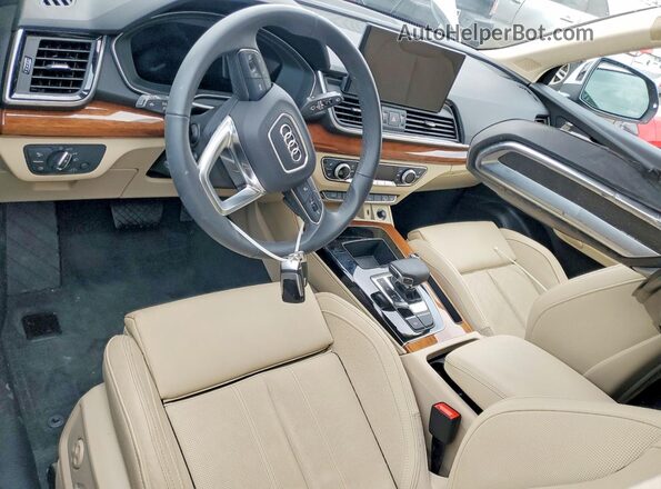 WA1BBAFY4S2032974 2025 AUDI Q5 White Vista del salpicadero