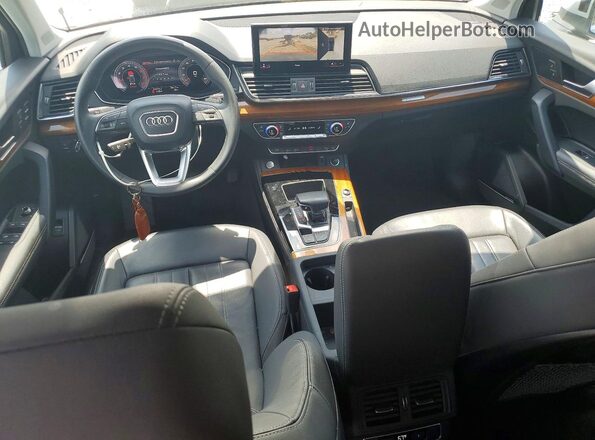 WA1BBAFY6P2029727 2023 AUDI Q5 Silver Dashboard view