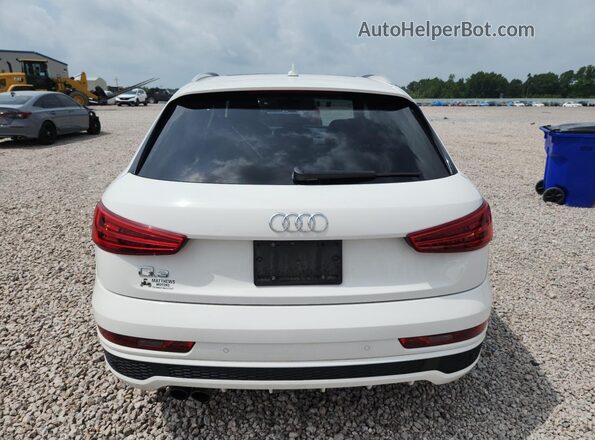 WA1BCCFS0JR023943 2018 AUDI Q3 White Widok z tyłu