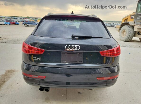 WA1BCCFS0JR024042 2018 AUDI Q3 Black Rear view